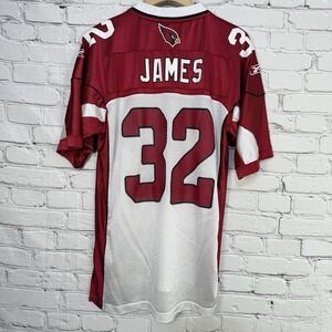Vintage Edgerrin James Arizona Cardinals Jersey Men M Reebok On Field White 2005